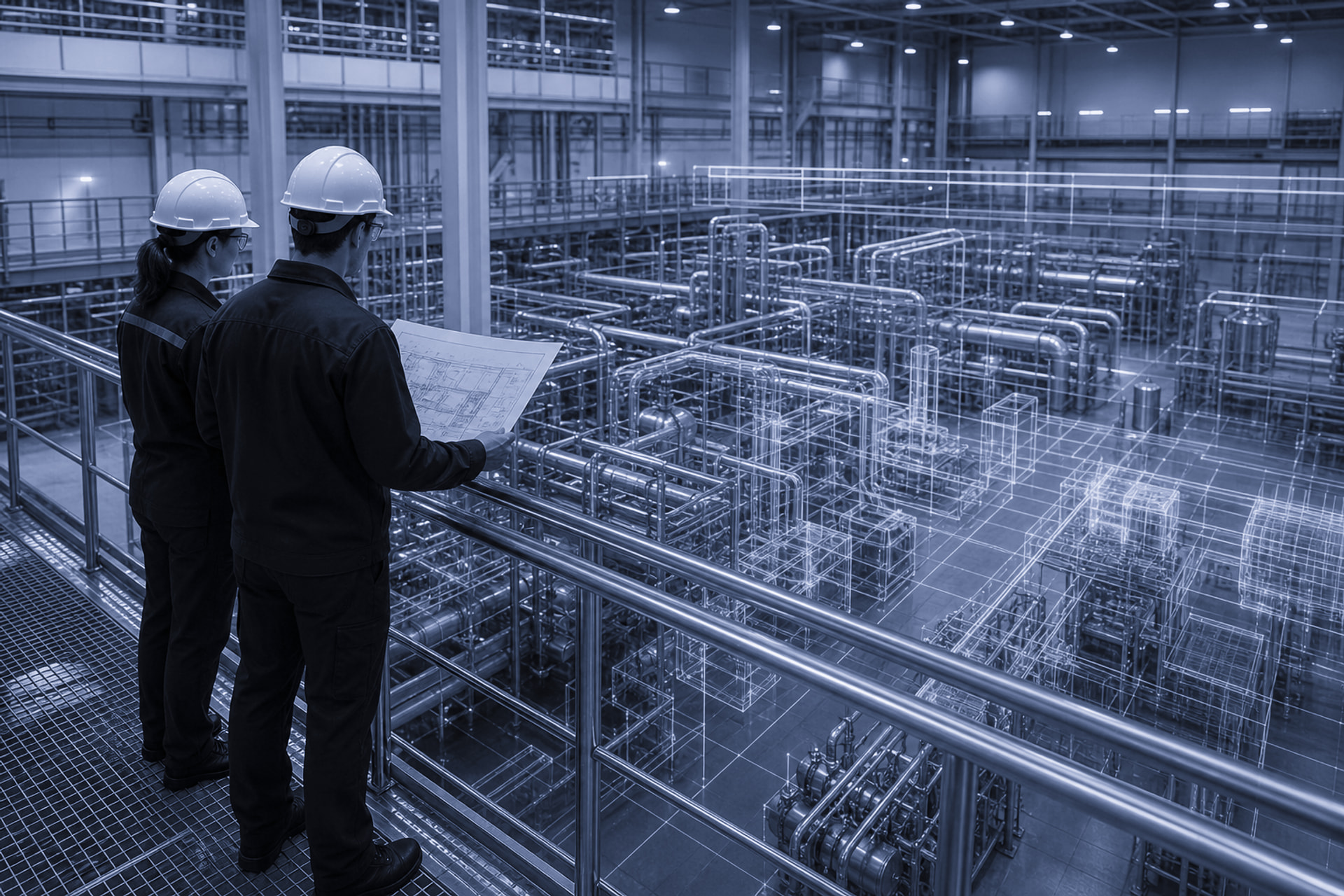 Impianto industriale e ingegneria di processo