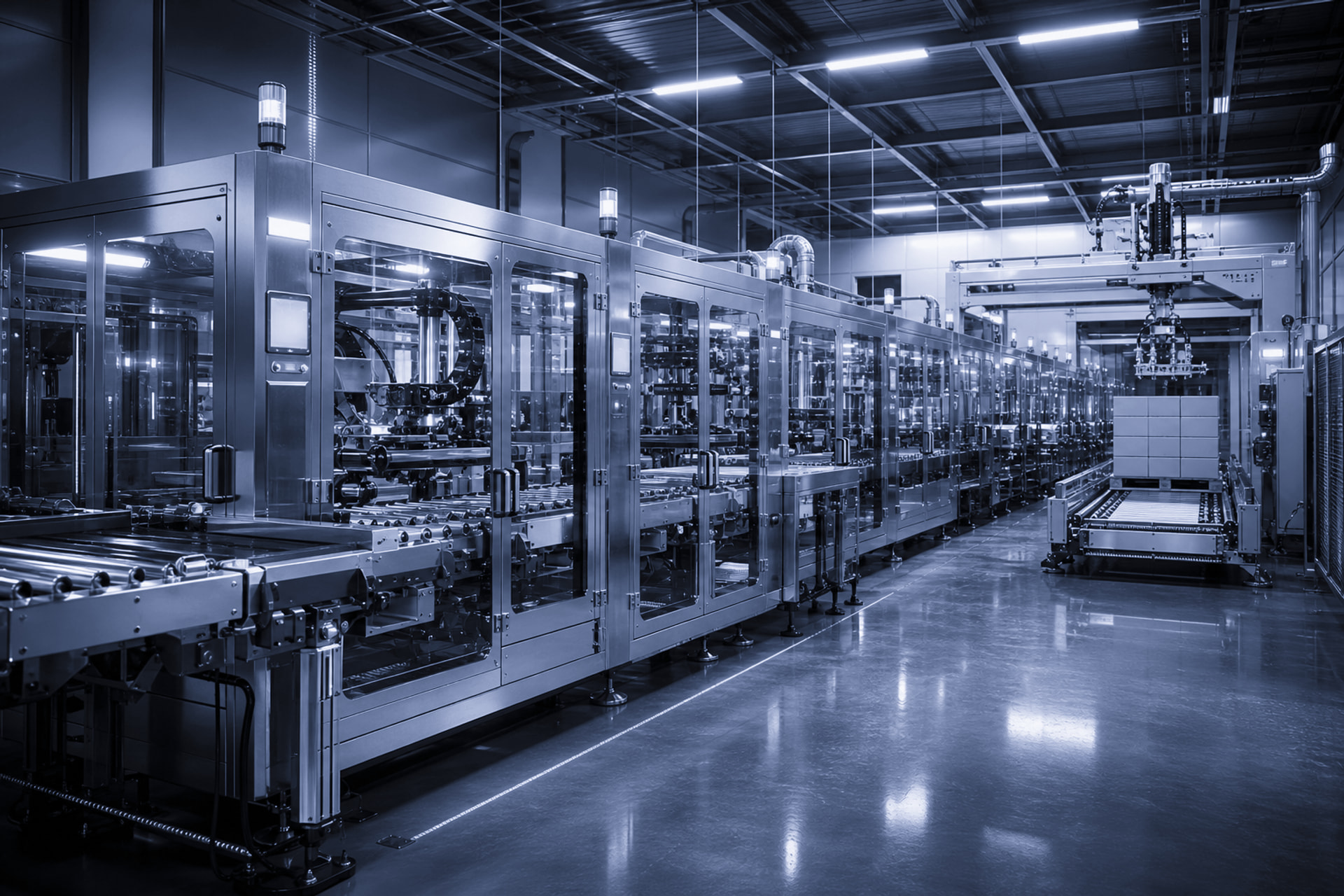 Linee produttive e macchinari industriali
